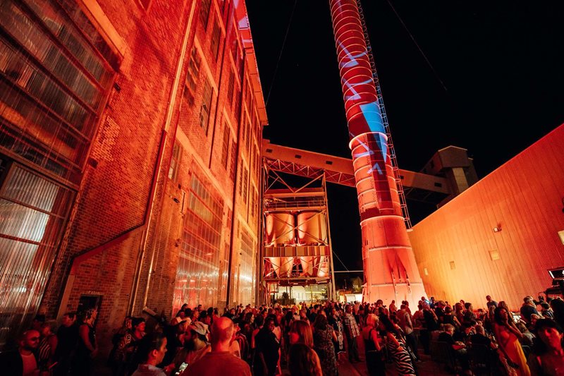 Lights On Opening Night - Biennale of Sydney